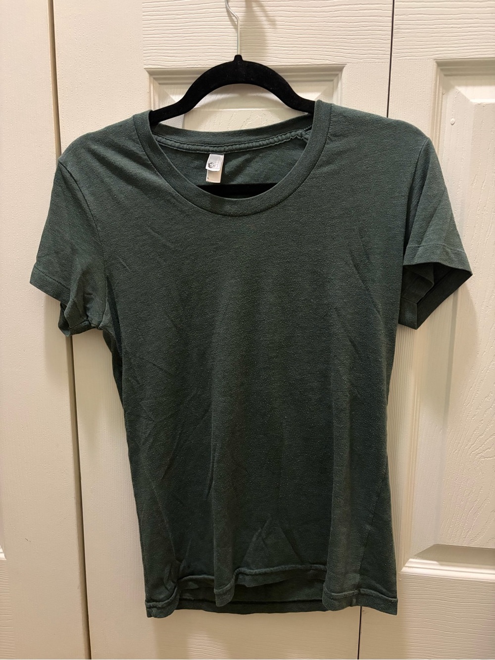 American Apparel Green Crewneck T-Shirt